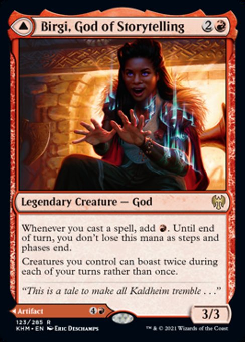 Birgi, God of Storytelling - Foil