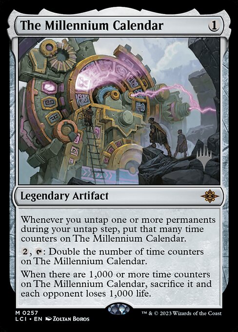 The Millennium Calendar - Foil - Promo Pack