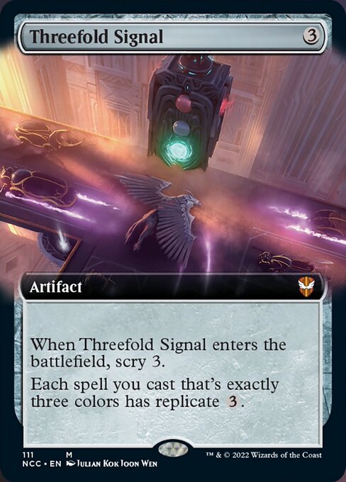 Threefold Signal - Foil
