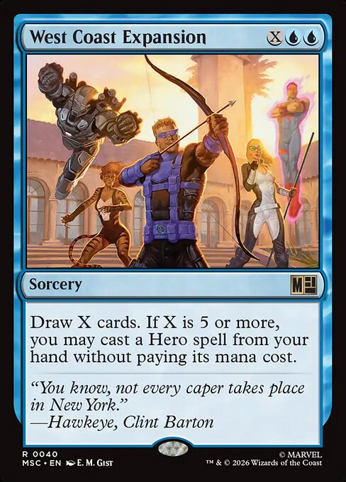 West Coast Expansion - Surge Foil