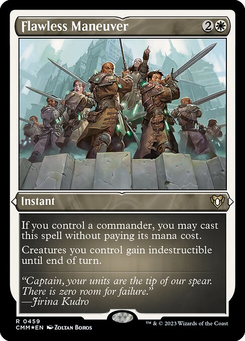 Flawless Maneuver - Foil-Etched