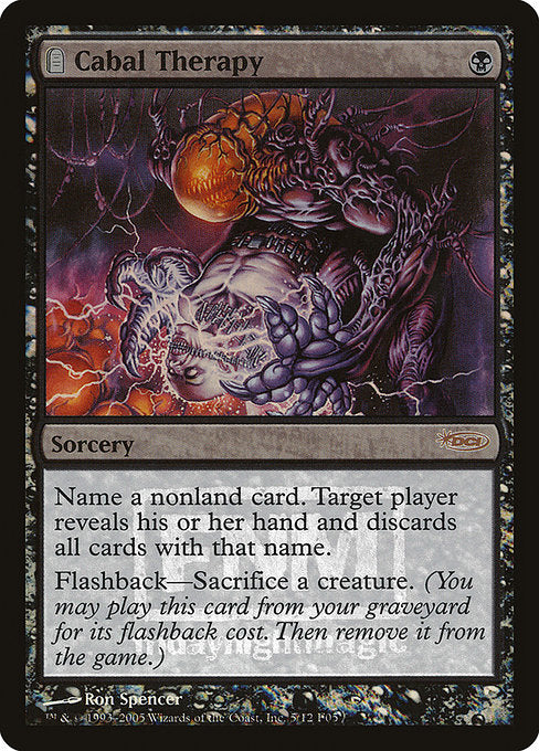 Cabal Therapy - Foil - FNM Promo