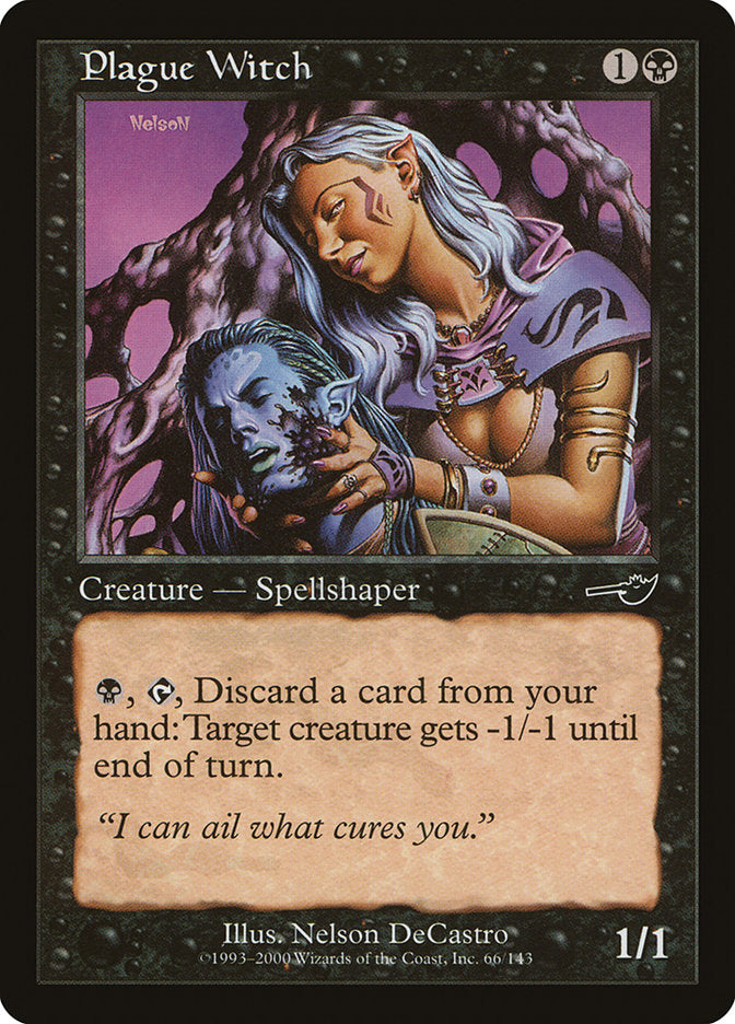 Plague Witch - Foil