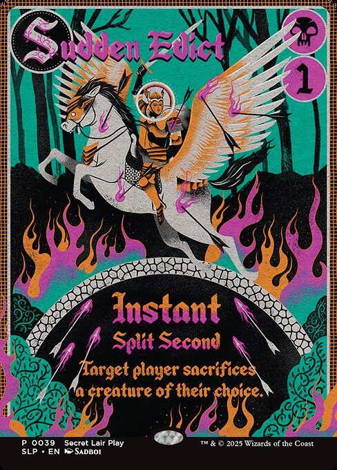 Sudden Edict - Secret Lair Prize