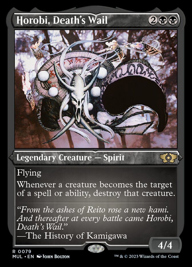 Horobi, Death's Wail - Foil-Etched