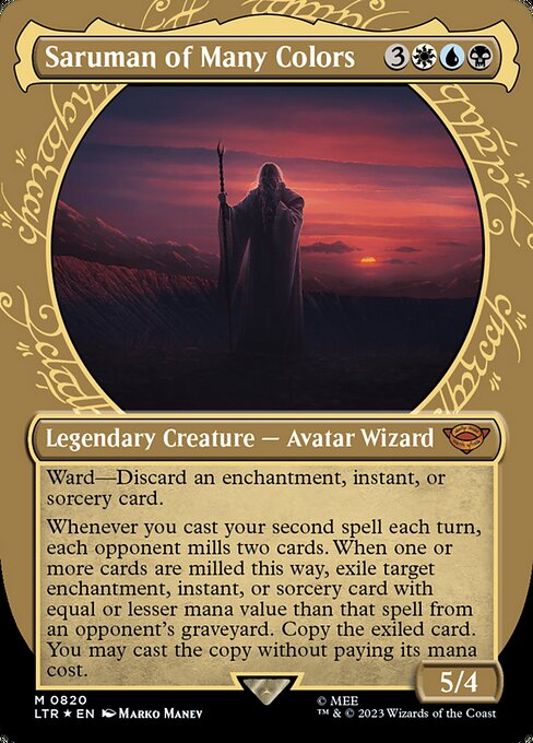 Saruman of Many Colors - Surge Foil