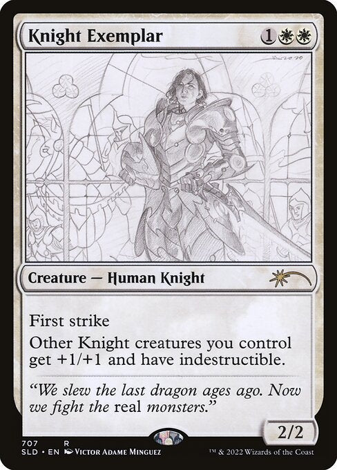 Knight Exemplar (707) - Foil