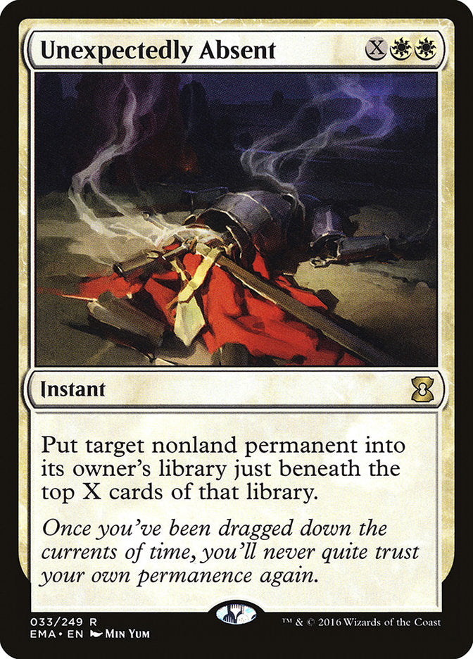 Unexpectedly Absent - Foil