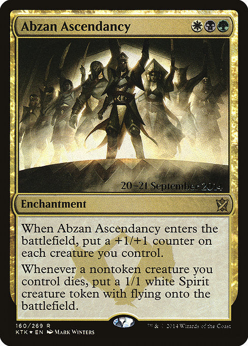 Abzan Ascendancy - Foil - Prerelease Promo