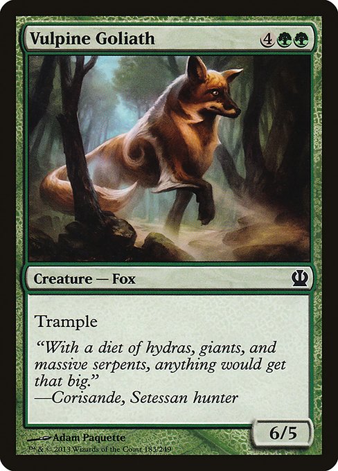 Vulpine Goliath - Foil