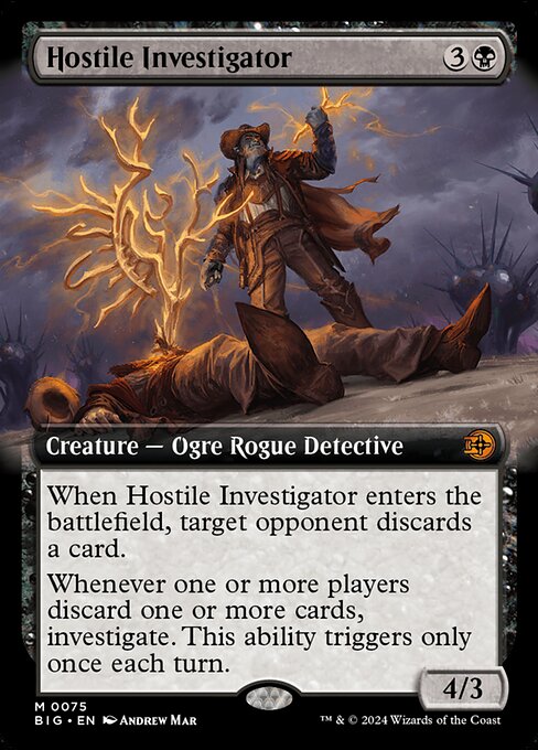 Hostile Investigator - Foil