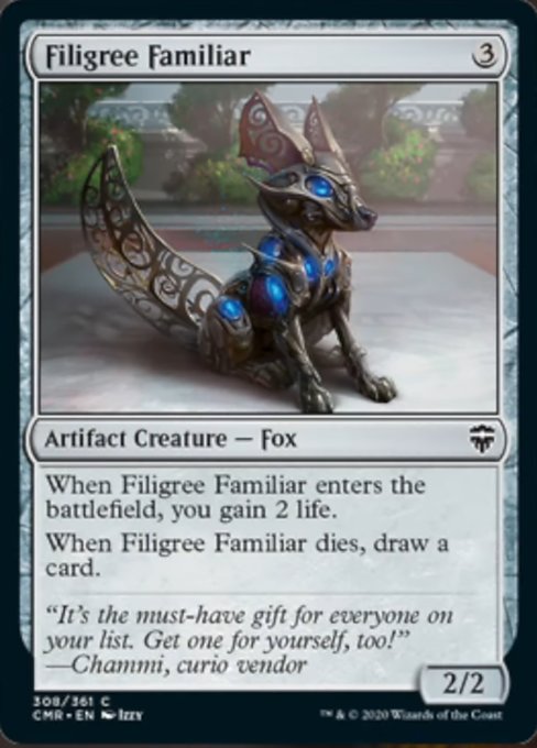 Filigree Familiar - Foil