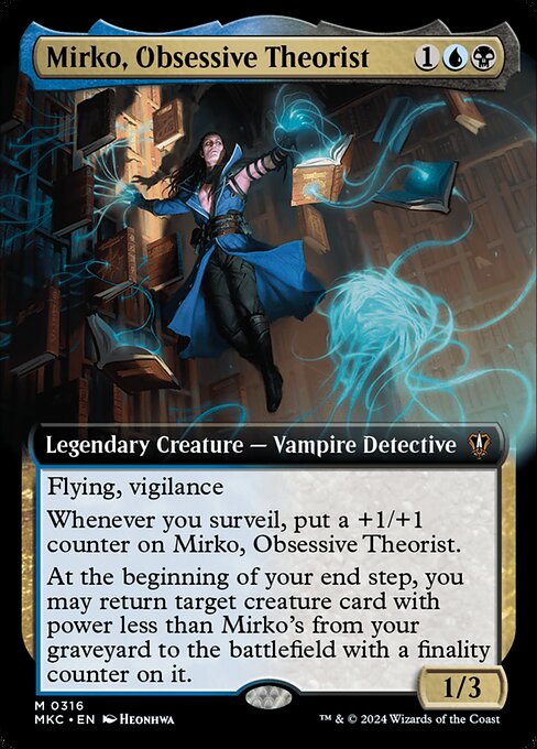 Mirko, Obsessive Theorist - Foil