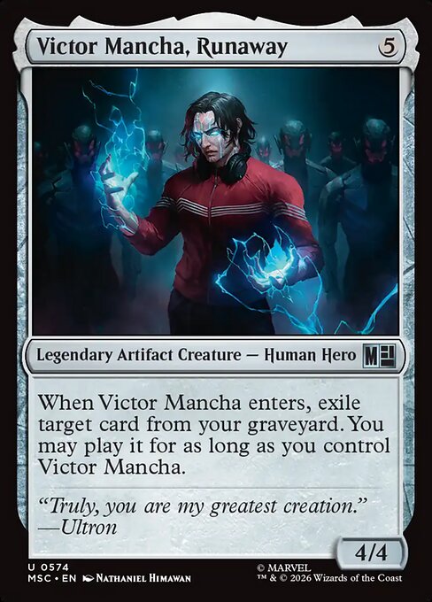 Victor Mancha, Runaway - Foil