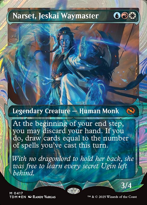 Narset, Jeskai Waymaster - Halo Foil