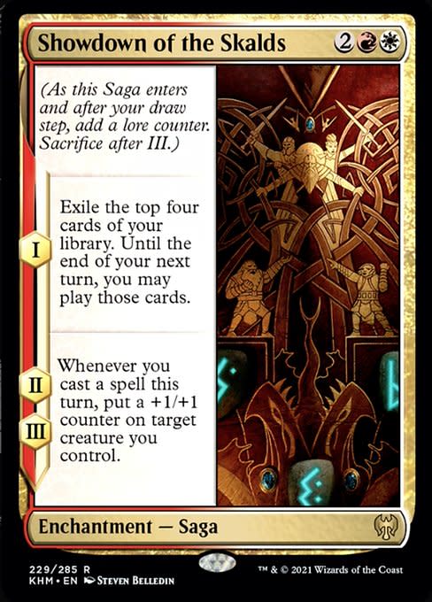 Showdown of the Skalds - Foil - Prerelease Promo