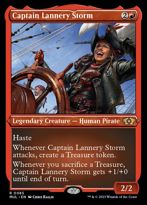 Captain Lannery Storm - Foil-Etched