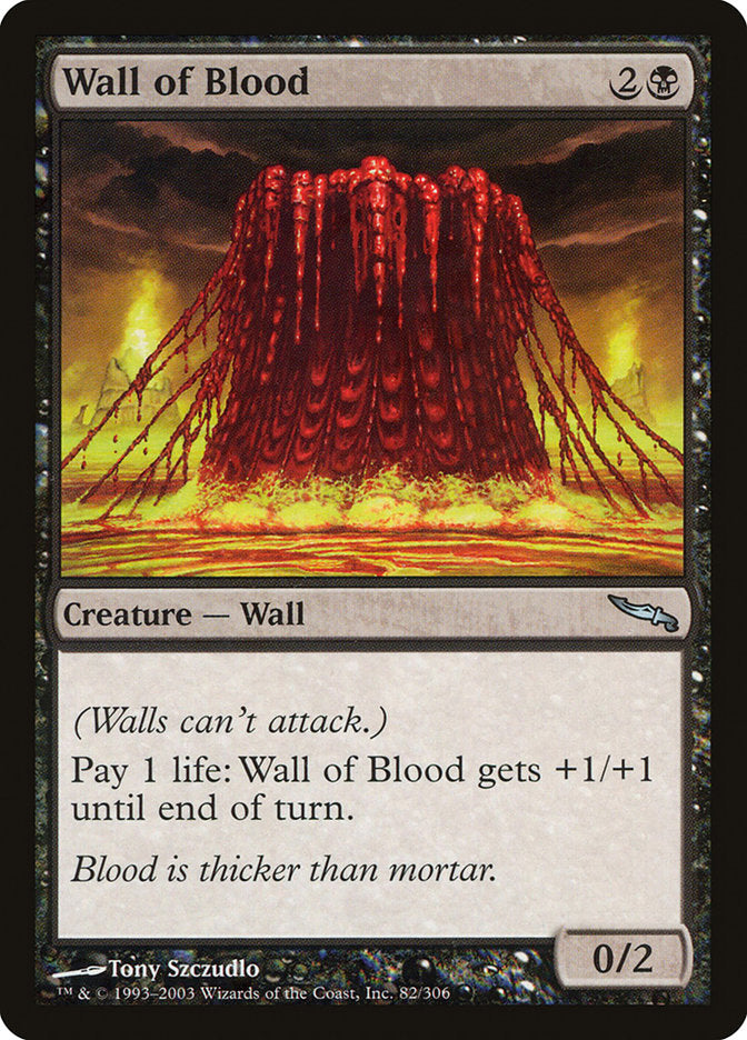 Wall of Blood - Foil