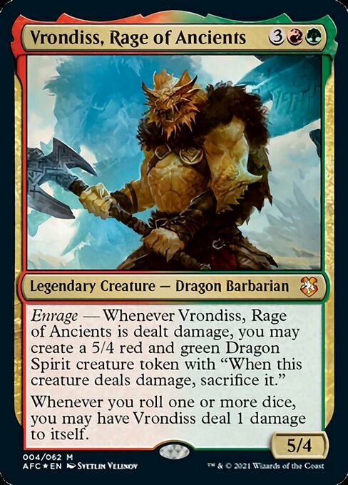 Vrondiss, Rage of Ancients - Foil