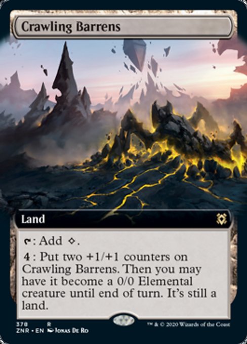 Crawling Barrens - Foil