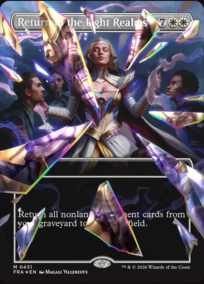 Return to the Light Realms - Facet Foil