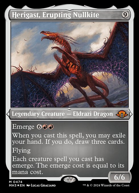 Herigast, Erupting Nullkite - Foil-Etched