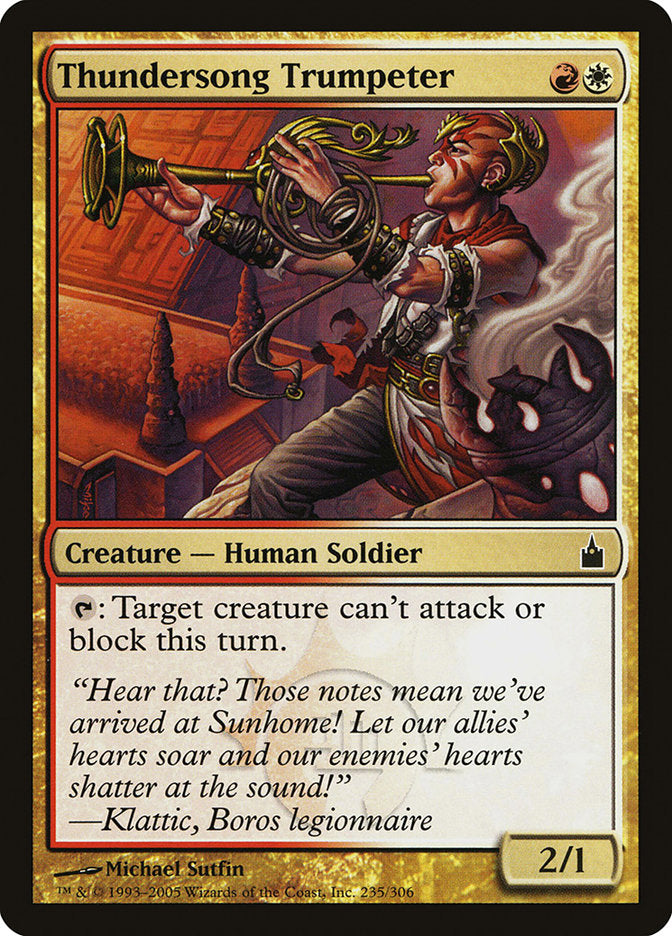 Thundersong Trumpeter - Foil