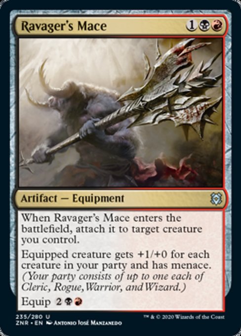 Ravager's Mace - Foil