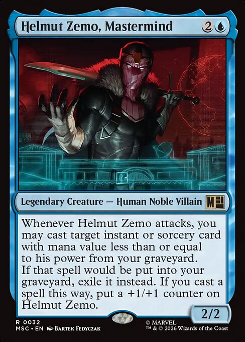 Helmut Zemo, Mastermind - Surge Foil