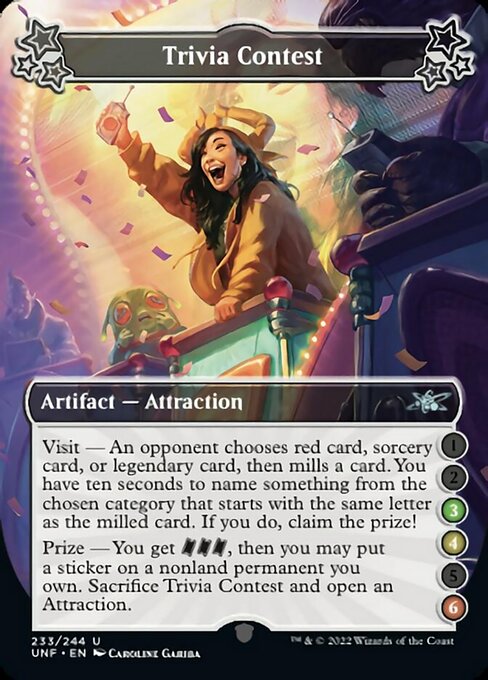 Trivia Contest - Foil
