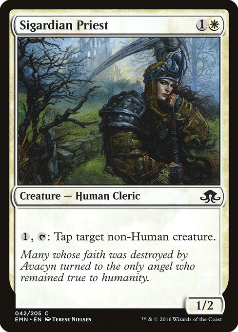 Sigardian Priest - Foil