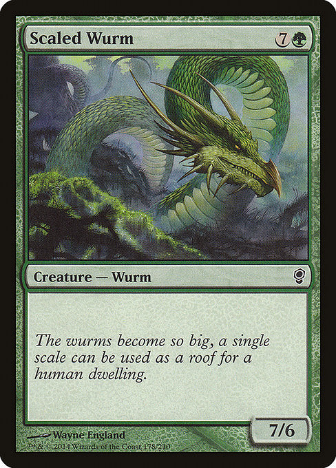 Scaled Wurm - Foil