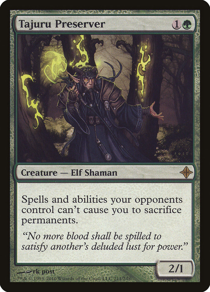 Tajuru Preserver - Foil