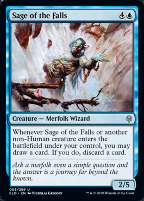 Sage of the Falls - Foil