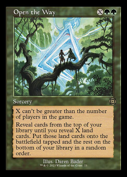 Open the Way - Foil