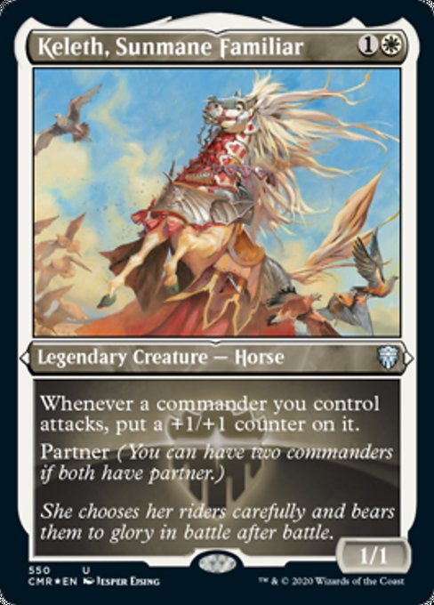Keleth, Sunmane Familiar - Foil-Etched