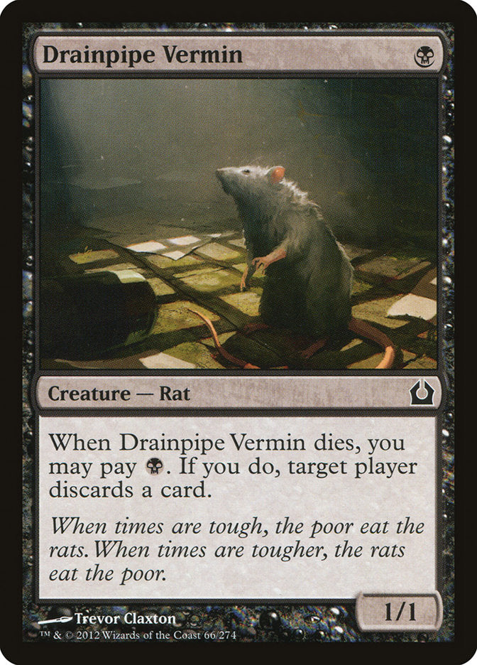 Drainpipe Vermin - Foil