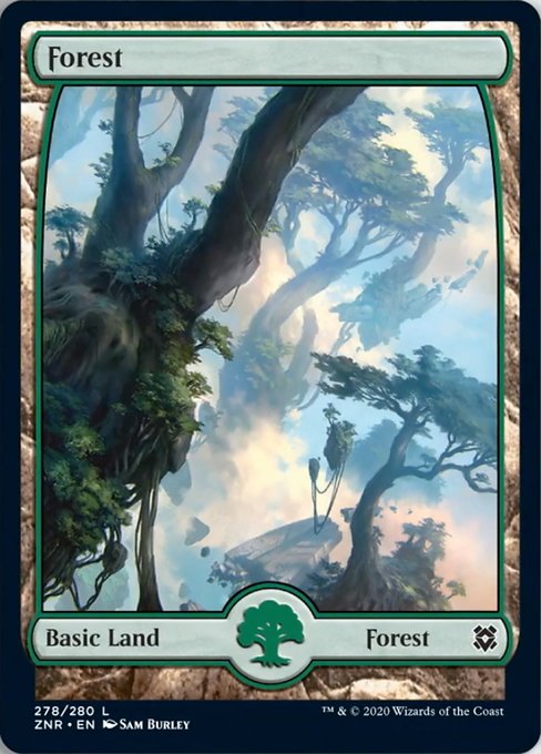 Forest (278) - Full Art - Foil