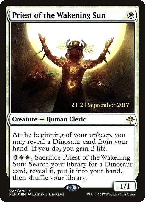 Priest of the Wakening Sun - Foil - Prerelease Promo