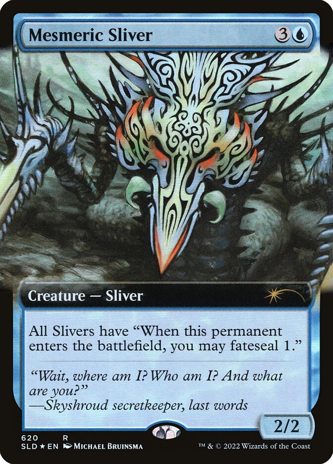 Mesmeric Sliver - Foil