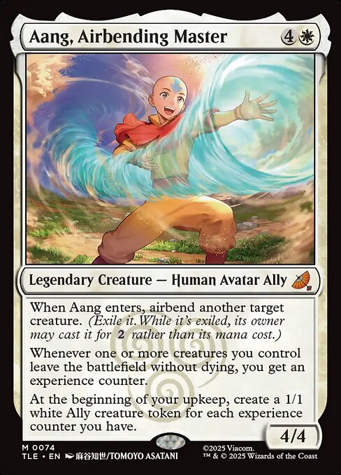 Aang, Airbending Master - Foil