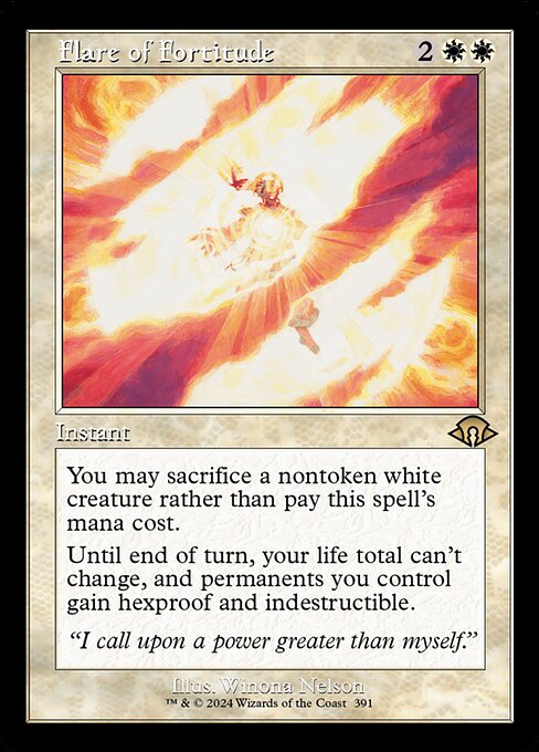 Flare of Fortitude - Foil