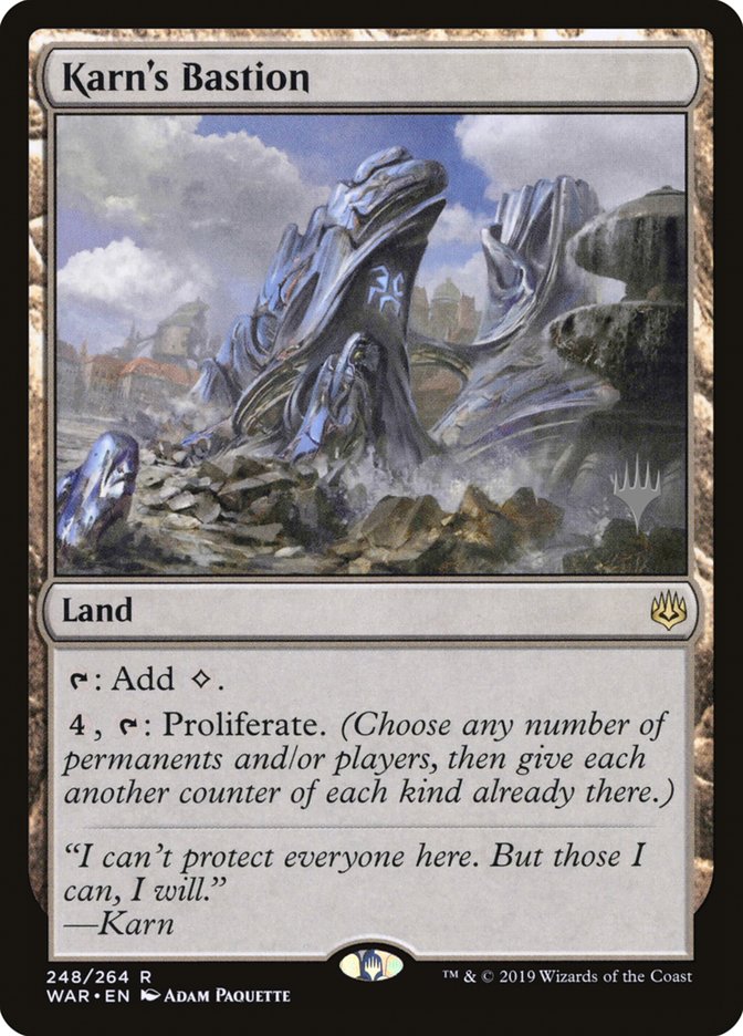 Karn's Bastion - Foil - Promo Pack