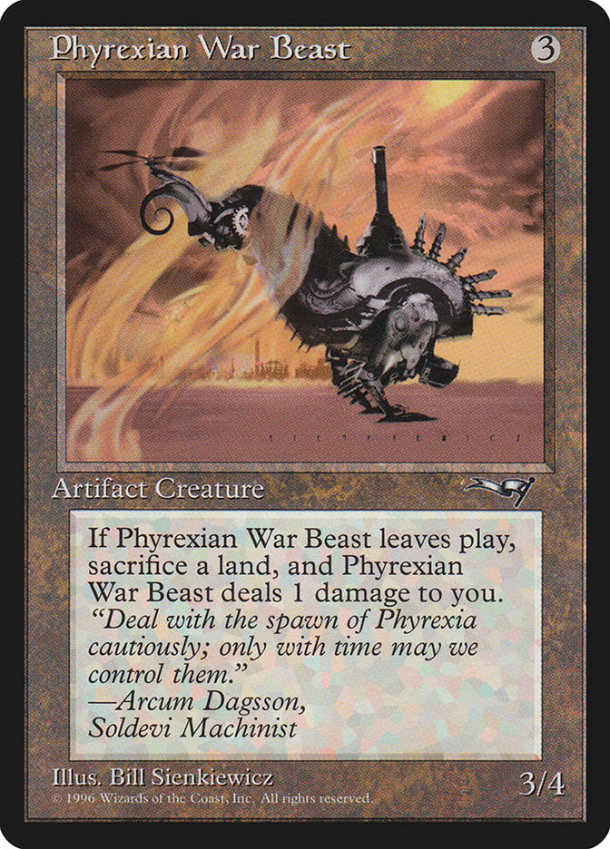 Phyrexian War Beast (Facing Right)