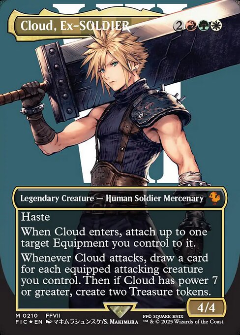 Cloud, Ex-SOLDIER - Surge Foil