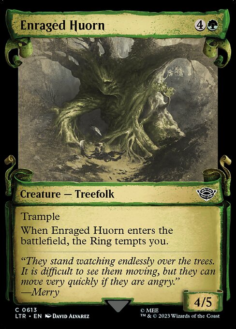 Enraged Huorn - Silver Foil