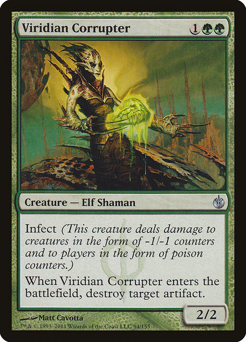 Viridian Corrupter - Foil