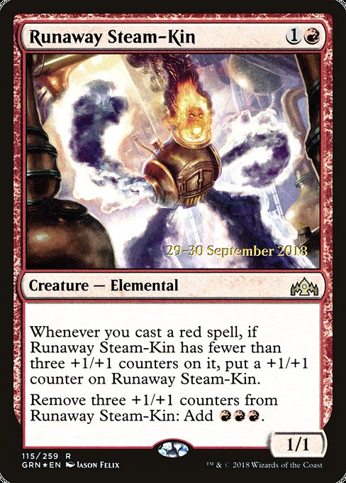 Runaway Steam-Kin - Foil - Prerelease Promo