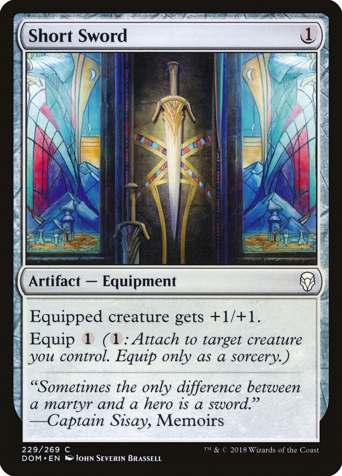 Short Sword - Foil
