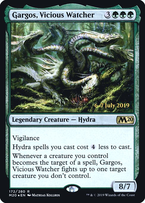 Gargos, Vicious Watcher - Foil - Prerelease Promo